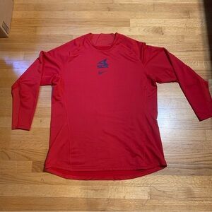 Nike Dri Fit Chicago White Sox Authentic Collection Red Shirt Men's XXL